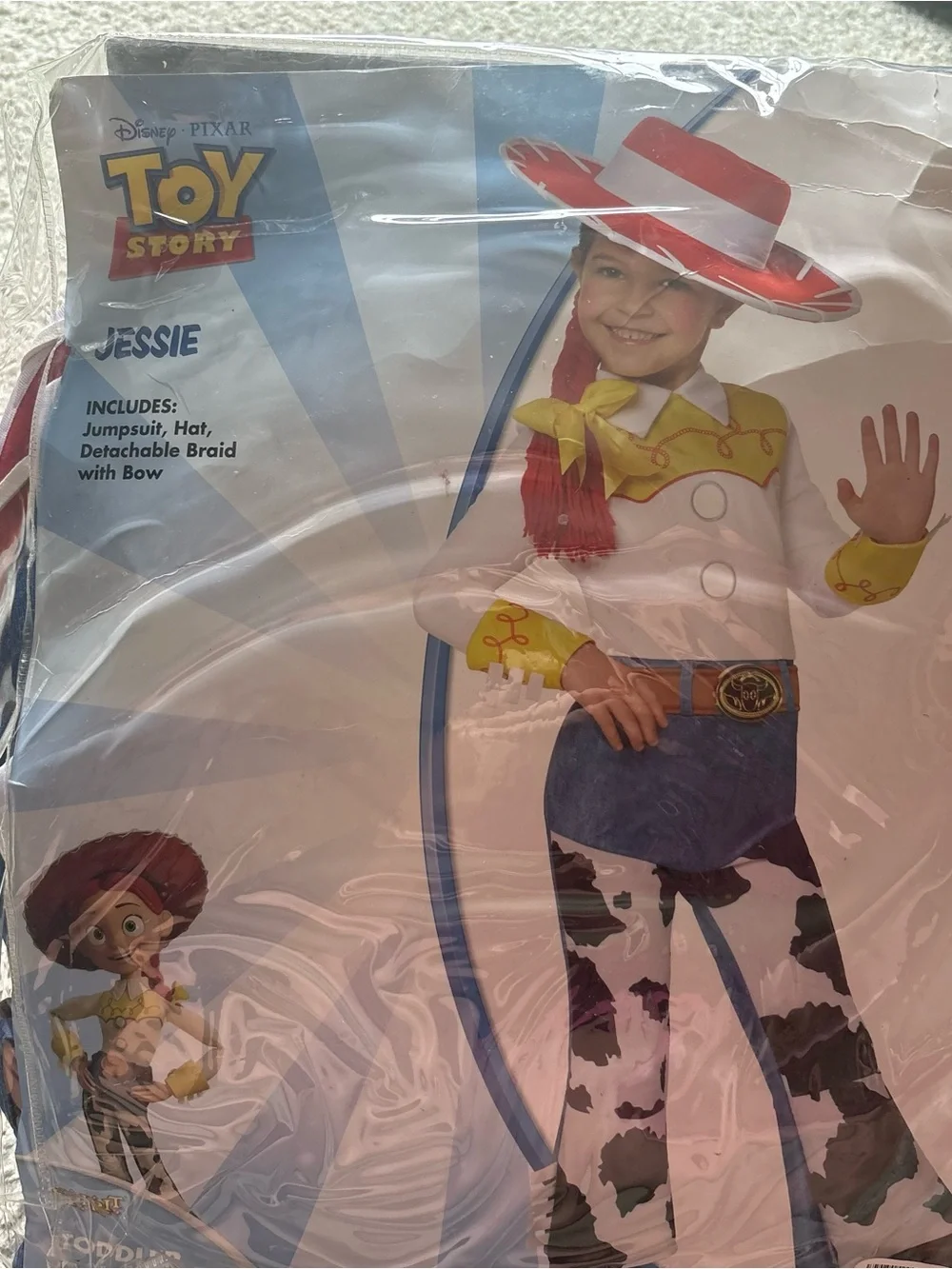 Disney Toy Story Jessie Kids Costume Sz 3T 4T NEW Girls Halloween Land World